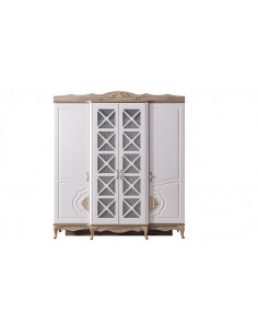 Armoire Balat beige 4 portes