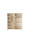 2 Chambre ? coucher Mod?le Deco Couleur Blanc / or