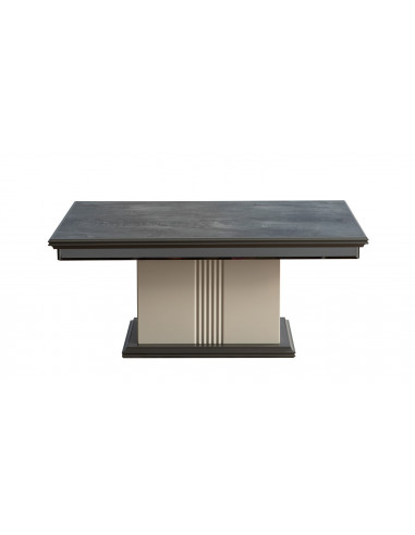 Table Basse Marbre-Gris anthracite &...