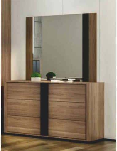 miroir pour coiffeuse bois