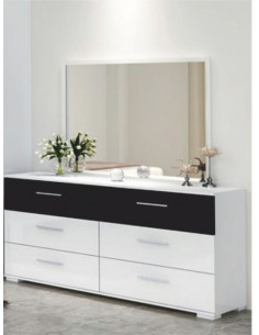 Coiffeuse miroir -noir et...