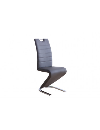 Lot de 4 Chaises virage Lina-gris...