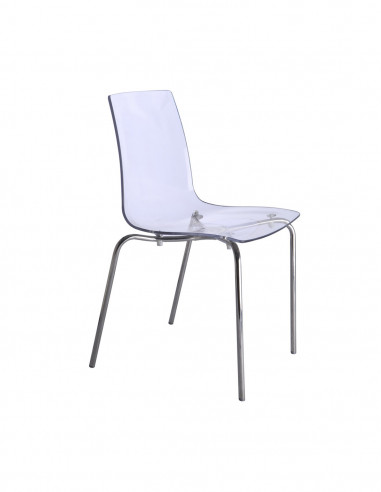 Lot de 4 Chaises Zebre Antishock-...