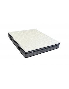 Matelas WESTERN DUO 30 cm ressorts ensachés - Soutien Medium Tissu ...