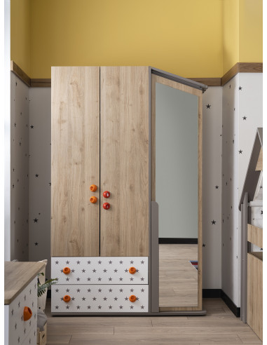 Armoire Cabane Montessori S - 3 Portes