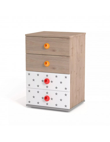 Commode Montessori S Hut 4 portes