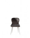 1 chaise DECO gris velour