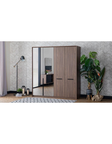 Armoire Polo 5 portes - Élégance et...
