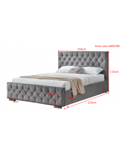 LIT BELA + MATELAS AGATHA