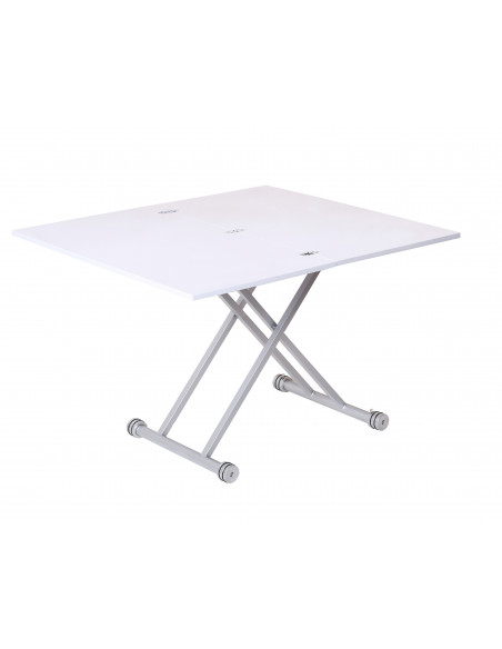 2 Table up & down VERSO Blanc