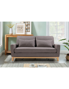 Canapé 2 Places en Tissu...