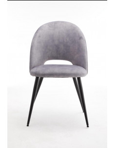 Chaise en volours modèle Sandra Chaise velours SANDRA Complétez la ...