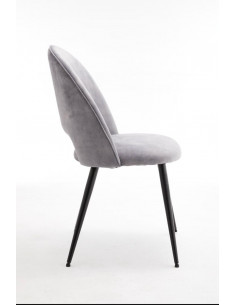 Chaise en volours modèle Sandra Chaise velours SANDRA Complétez la ...