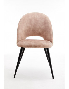 Chaise en volours modèle Sandra Chaise velours SANDRA Complétez la ...