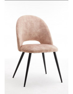 Chaise en volours modèle Sandra Chaise velours SANDRA Complétez la ...