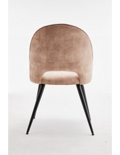 Chaise en volours modèle Sandra Chaise velours SANDRA Complétez la ...