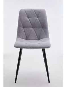 Chaise en tissu capitonné Laura mariera avec tout style de décorati...