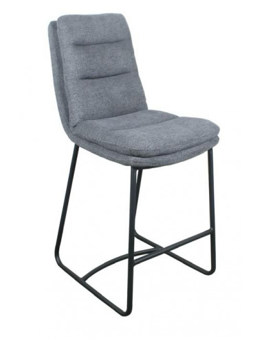 Chaise haute en tissu modèle MANU-H