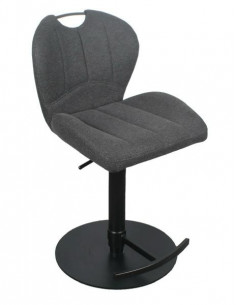 Tabouret de bar en tissu modèle ZINZIN