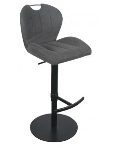 Tabouret de bar en tissu modèle ZINZIN