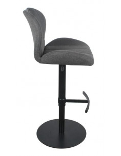 Tabouret de bar en tissu modèle ZINZIN