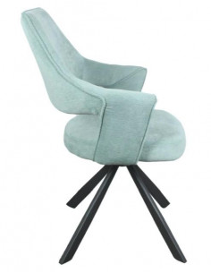 Lot de 2 Chaises en tissu moderne modèle FANTA  Découvrez notre cha...