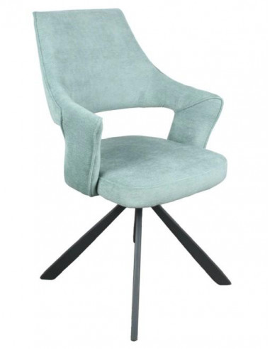 Lot de 2 Chaises en tissu moderne...
