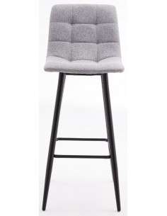 Lot de 4 chaises hautes en tissu modèle MILKA  Découvrez notre chai...