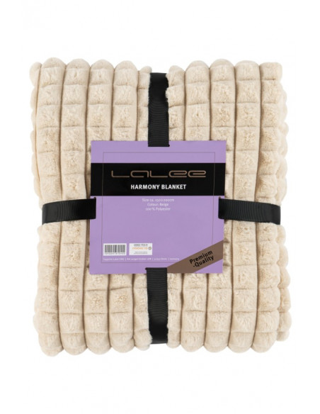LaLee Blanket Harmony - Plaid - Effet 3D - 150x200 cm