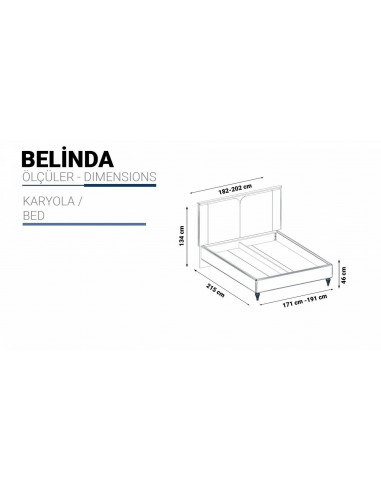 Lit Coffre Modèle Belinda