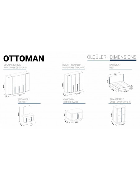 Commode Modèle Ottoman