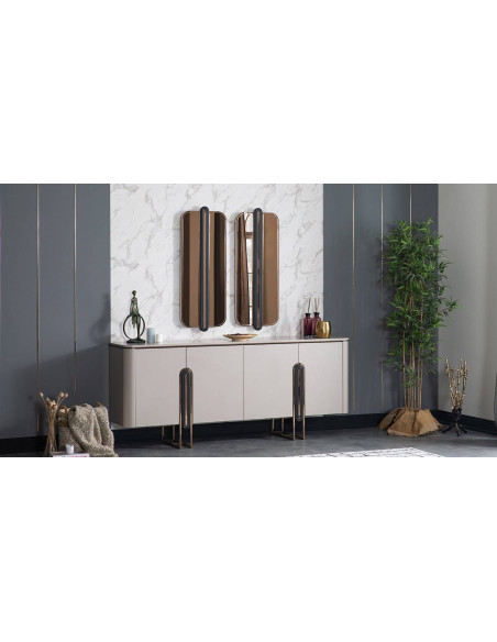 Console avec miroir Ottoman Expo