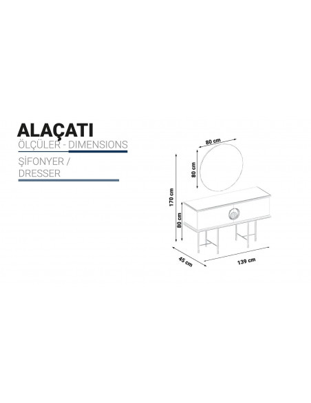 Coiffeuse Alacati 