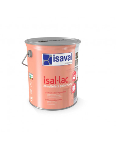 Isal-Lac - Peinture Laquée Satinée Polyuréthane - Spécial Boiserie