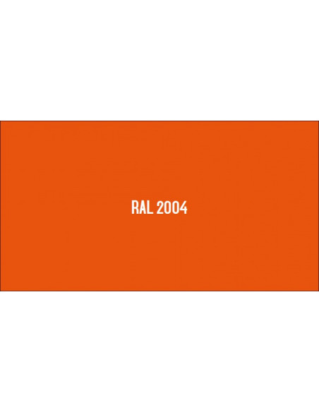 PRISMA COLOR - ACRYL -  Bombe de Peinture Aérosol - Orangé Pur RAL 2004 - 400mL