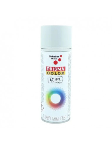 Bombe de peinture ral 7035 Prisma color gris clair brillant
