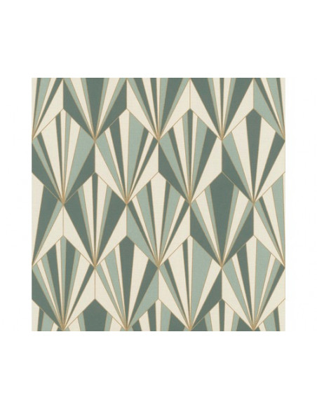 Vgi Motif Geo Textil Color Vert