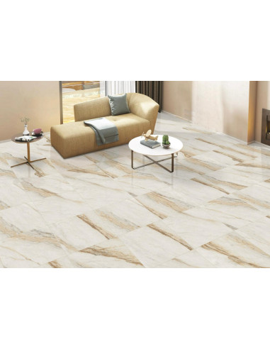 Carrelage rectifié 60x60 modèle MAURITUS WHITE