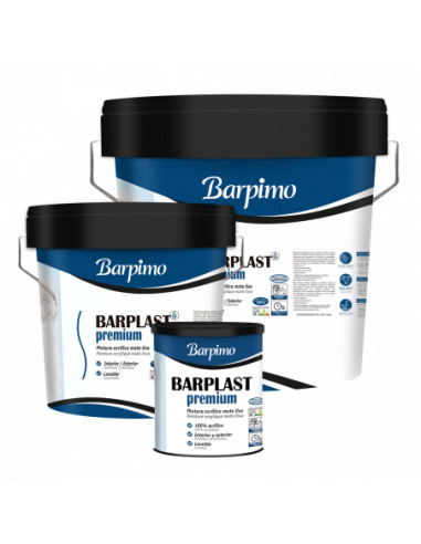 Peinture de finition mat pour murs et plafonds BARPLAST PREMIUM coule