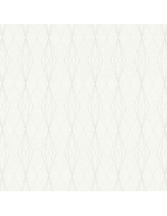papier peint LOSANGE GRIS PÂLE