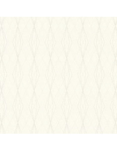 papier peint LOSANGE BLANC