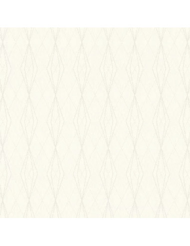 papier peint LOSANGE BLANC