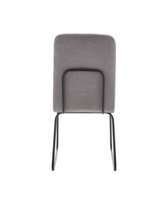 Chaise de salle à manger en tissu moderne ALIX - Disponible en gris...
