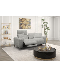 Canapé en tissu Relax électrique modèle PANDA 2 Places
