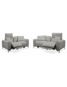 Canapé en tissu Relax électrique modèle PANDA 2 Places
