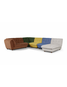 Canapé Modulable d’Angle Multicolore – Élégance Flexible et Confort...
