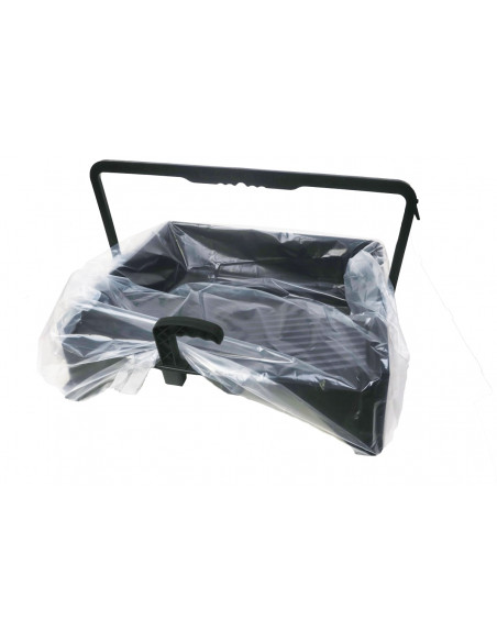 Bac plat à peindre sur roulettes pour rouleaux jusqu\'à 500 mm Parfai