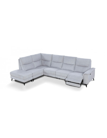 Canapé d\'Angle Relax Électrique Modulable - Modèle Serenity