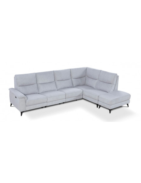 Canapé d\'Angle Relax Électrique Modulable - Modèle Serenity