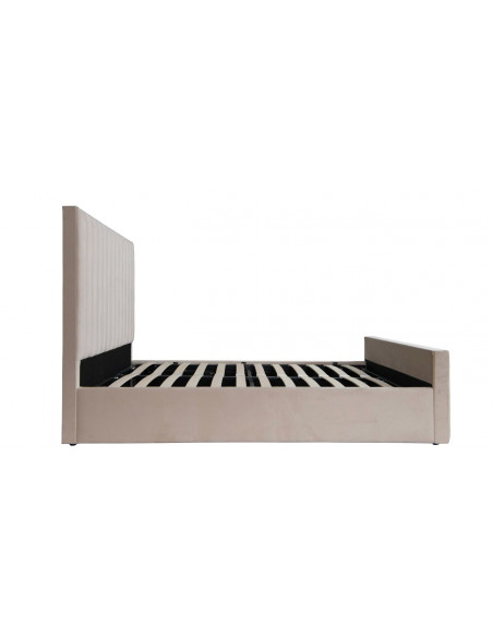 Lit Velours avec Coffre Velurino – Élégance et Rangement